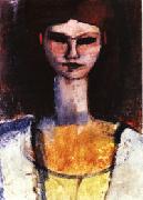 Bust of a Young Woman Amedeo Modigliani